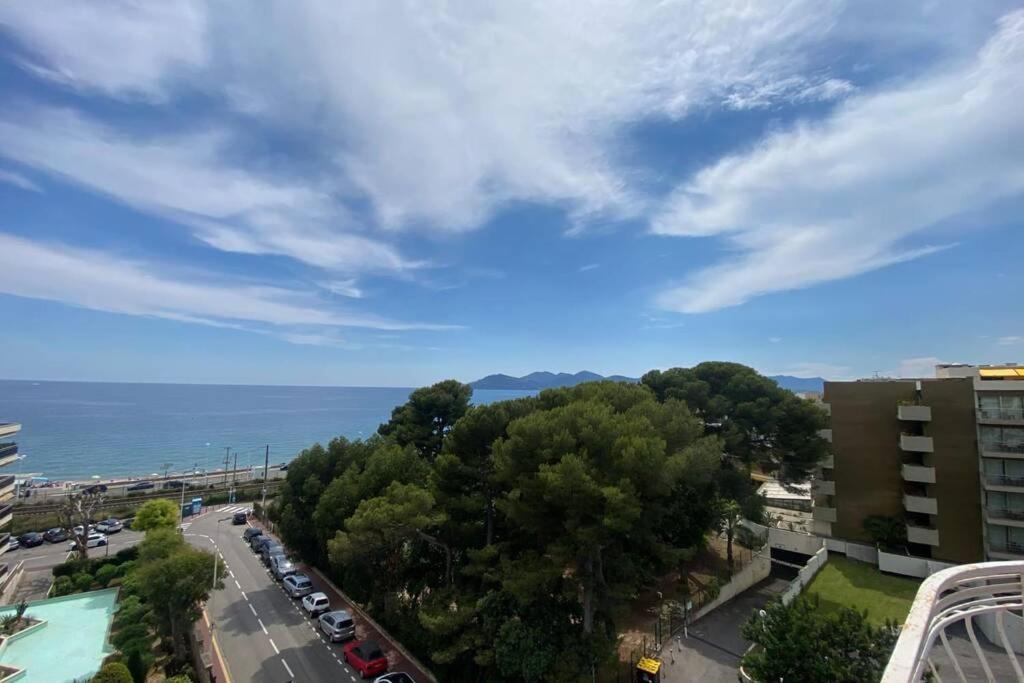 C060-Bel Appartement Avec Vue Mer - Picaud Канны Экстерьер фото
