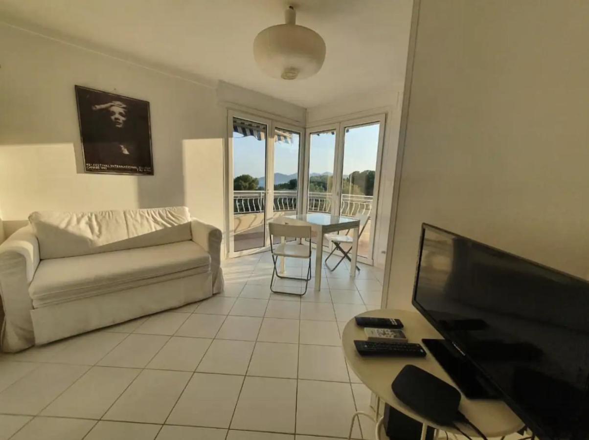 C060-Bel Appartement Avec Vue Mer - Picaud Канны Экстерьер фото